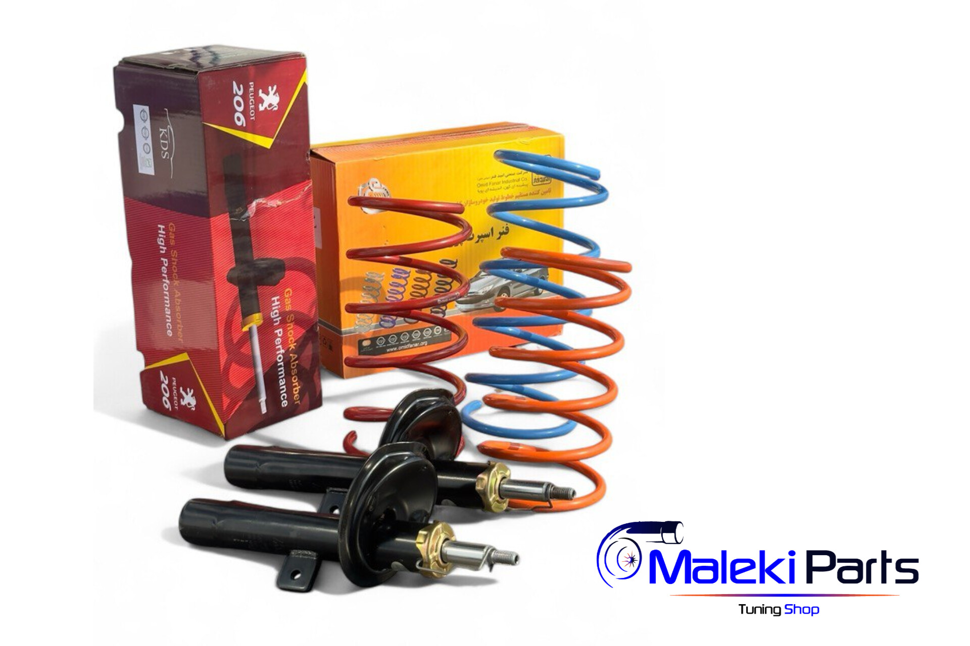 بررسی دقیق تأثیر سایز فنر لول و کمک‌فنر بر ارتفاع نهایی خودروهای پرکاربرد خانواده پژو