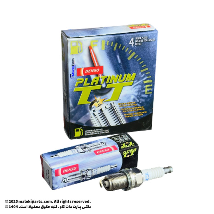 شمع دو سر سوزنی پلاتینیوم پایه کوتاه دنسو PK20TT