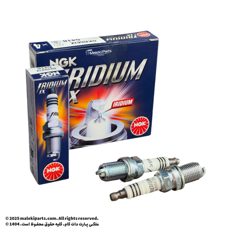 شمع سوزنی ایریدیوم پایه کوتاه ان جی کی BKR6AIX-11 