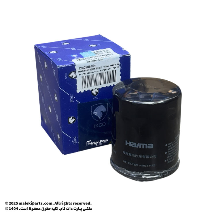 فیلتر روغن اصلی شرکتی هایما 1800 توربو