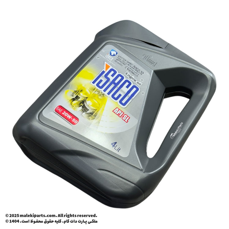 روغن موتور 4 لیتری ایساکو 20W-50 SL
