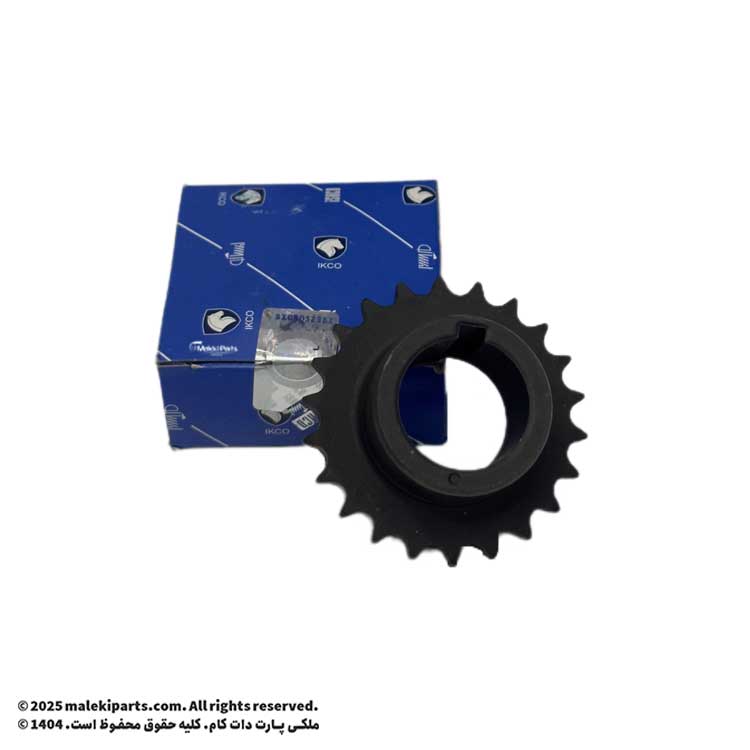 دنده سر میل لنگ 22 دندانه XU7 ایساکو پژو 405 ، پارس و سمند